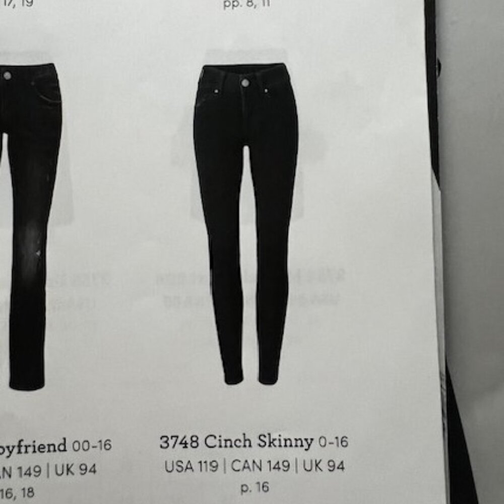 Cabi Size 8 Black CInch Skinny Jeans